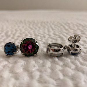 J.Crew Two Gem Drop Earrings